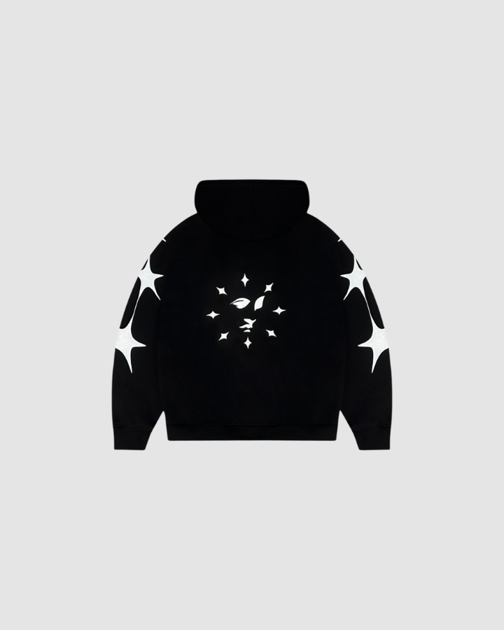 Zip Hoodie Cosmos Black