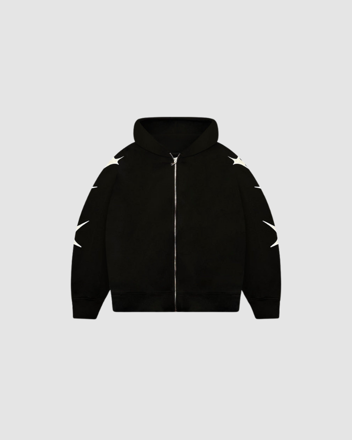 Zip Hoodie Cosmos Black