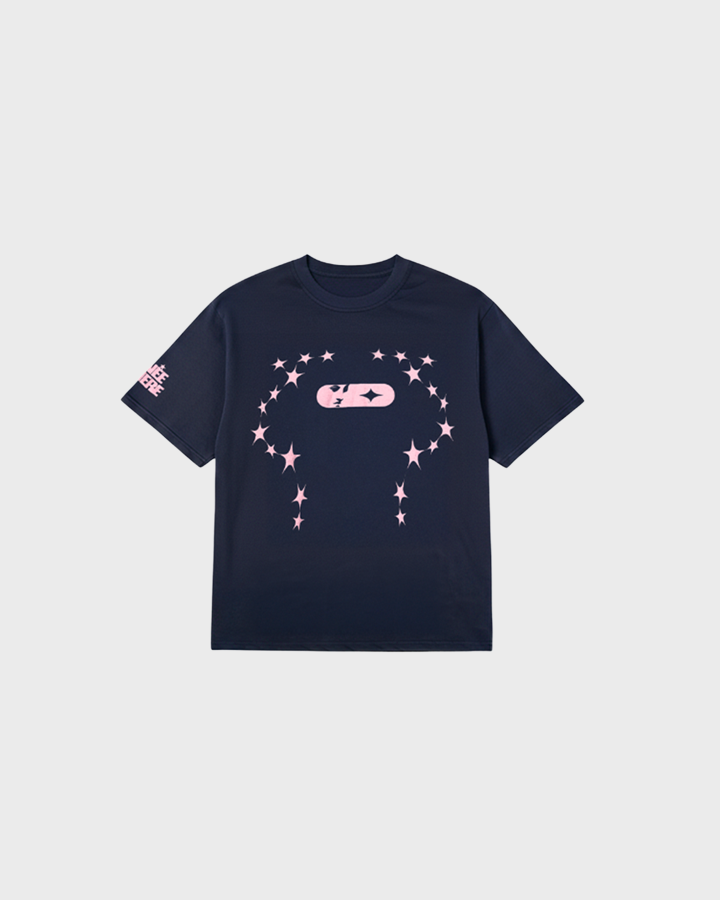 T-shirt Navy/Pink
