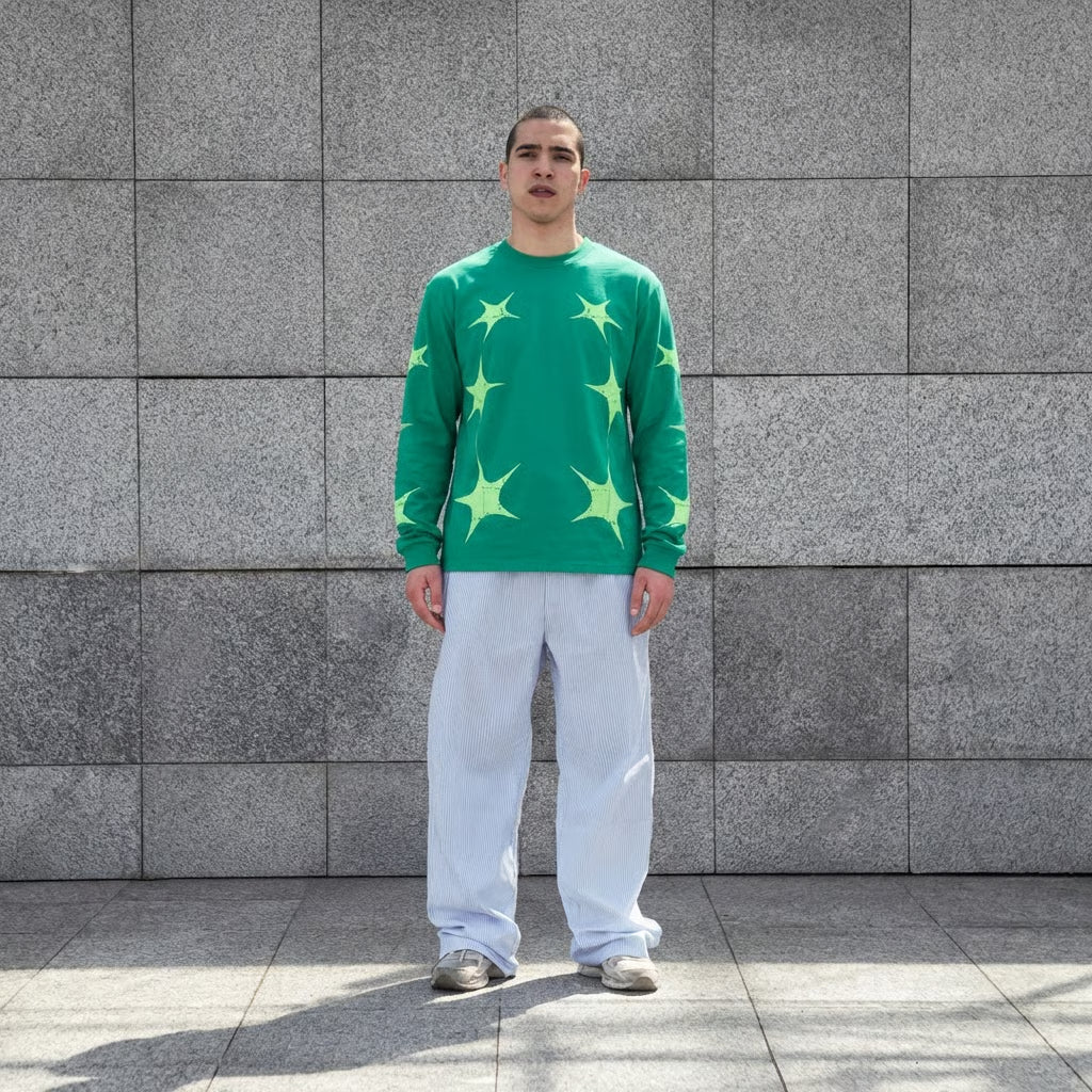 Longsleeve Cosmos Green